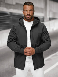 Chaqueta softshell para hombre grafito OZONEE JS/27B6529/5