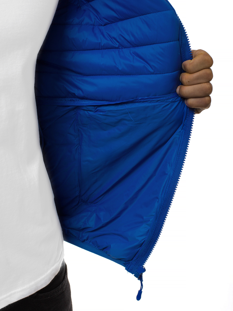 Chaqueta de hombre azul OZONEE JS/LY35