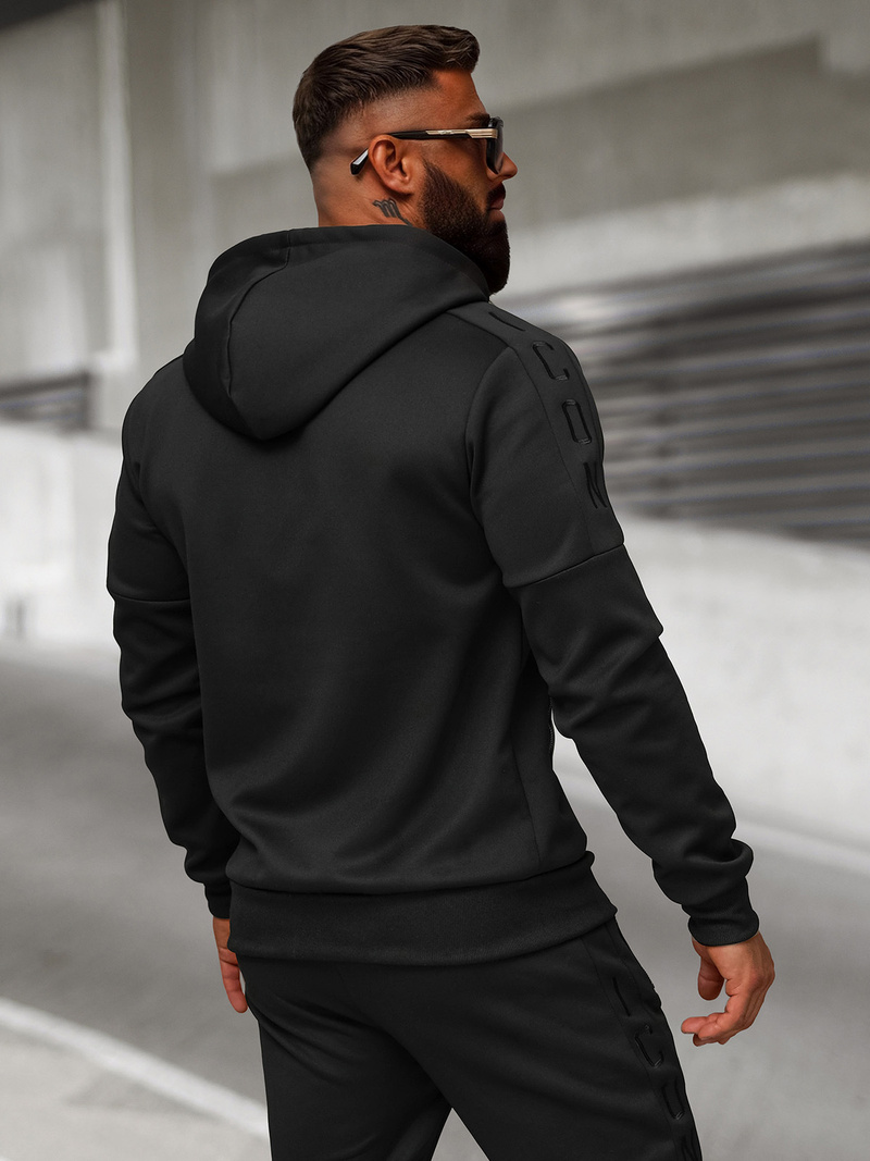 Chándal de hombre negro OZONEE O/LN11760