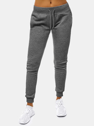 Pantalón de chándal para mujer grafito OZONEE JS/CK01