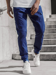 Pantalón jogger de hombre azul marino OZONEE O/11103