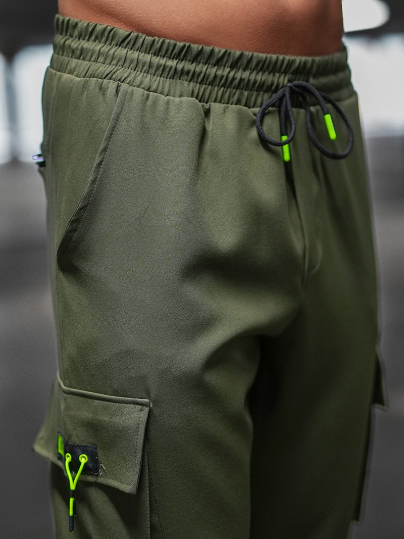 Pantalón chino de hombre caqui OZONEE O/CP150Z