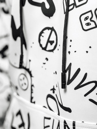 Sudadera de hombre blanca OZONEE JS/8B1227/1