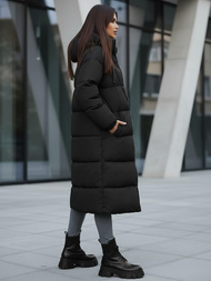 Chaqueta de mujer negra OZONEE JS/5M3163/392Z