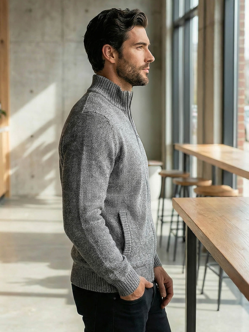 Jersey de hombre grafito OZONEE JS/59B3611/5