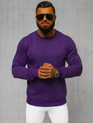 Sudadera de hombre violeta OZONEE JS/2001-10Z