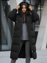 Chaqueta de mujer negra OZONEE JS/5M3163/392Z