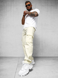 Pantalón de hombre crudo OZONEE DO/4001