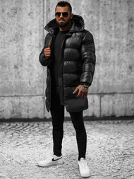 Chaqueta de hombre negra OZONEE O/M800Z