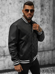 Chaqueta de hombre negra OZONEE O/3A172