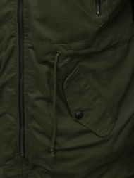 Chaqueta de invierno de hombre caqui OZONEE JD/390