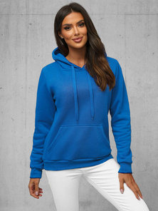 Sudadera de mujer azul claro OZONEE JS/W02Z
