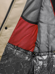 Chaqueta de hombre beige OZONEE JS/22M322/62