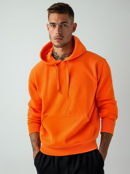 Sudadera de hombre naranja OZONEE JS/2009Z
