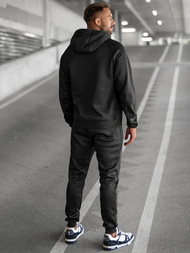 Chándal de hombre negro OZONEE JS/8C1967/3