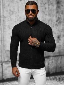 Jersey de hombre negro OZONEE NB/MM6020/4