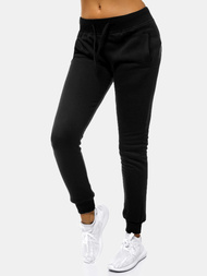 Pantalón de chándal para mujer negras OZONEE JS/CK01