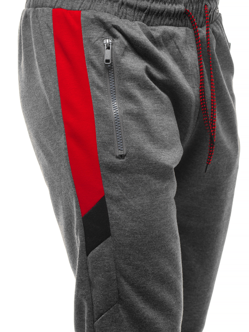 Pantalón de chándal de hombre grafito OZONEE JS/JZ11026Z