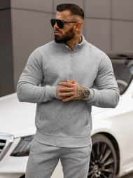 Chándal de hombre gris OZONEE JS/68C10385/2Z