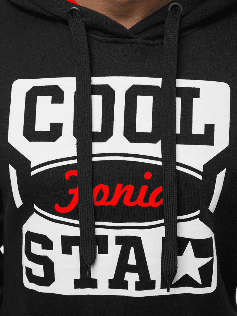 Sudadera de hombre amarillo negra OZONEE JS/Y10027