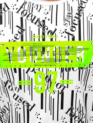 Camiseta de hombre blanco OZONEE JS/KS1993