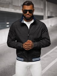 Chaqueta de hombre negra OZONEE JS/5M3101/392Z