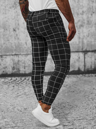 Pantalón chino de hombre negras OZONEE O/P4009