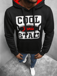 Sudadera de hombre amarillo negra OZONEE JS/Y10027