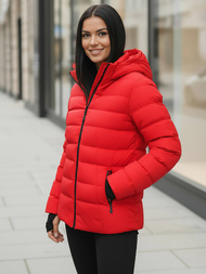 Chaqueta de mujer roja OZONEE JS/M769/270