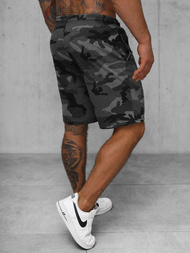 Pantalón corto de hombre grafito OZONEE JS/8K283/5