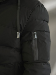 Chaqueta de hombre negra OZONEE JS/31M5003Z