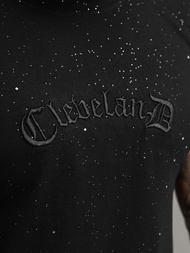 Camiseta de hombre negras OZONEE O/QQ1386