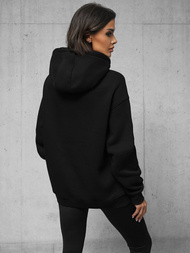 Sudadera de negra OZONEE O/SWE23019Z