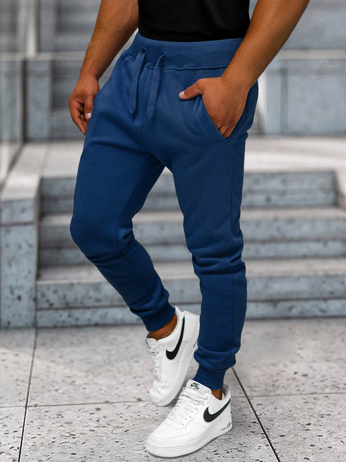 Pantalón de chándal de hombre índigo OZONEE JS/XW01/66Z