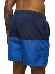 Bañador de hombre granate-azul OZONEE JS/HM054