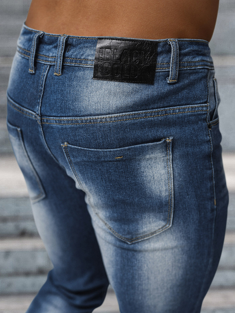 Vaqueros de hombre azul OZONEE NB/MP0199BC