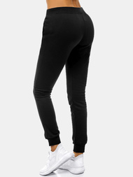 Pantalón de chándal para mujer negras OZONEE JS/CK01