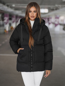 Chaqueta de mujer negra OZONEE JS/5M3251/392