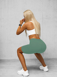 Leggins mujer cortos menta OZONEE O/K5-J