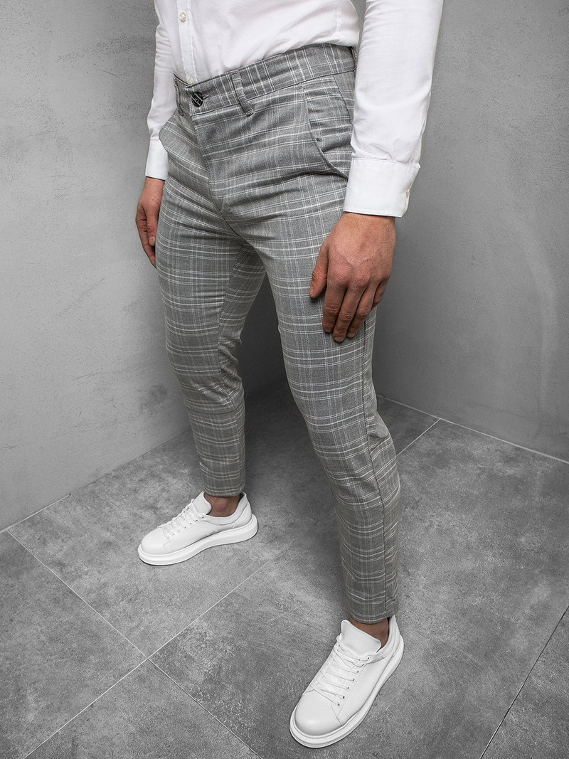 Pantalón de hombre gris OZONEE DJ/5508