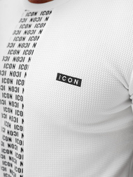 Camiseta de hombre blanca OZONEE O/B1211