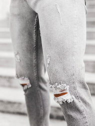 Vaquero de hombre gris OZONEE DP/587