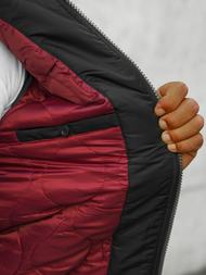 Chaqueta de hombre negra OZONEE O/X1026KZ