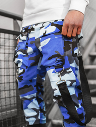 Pantalón jogger de hombre azul negro OZONEE G/11133