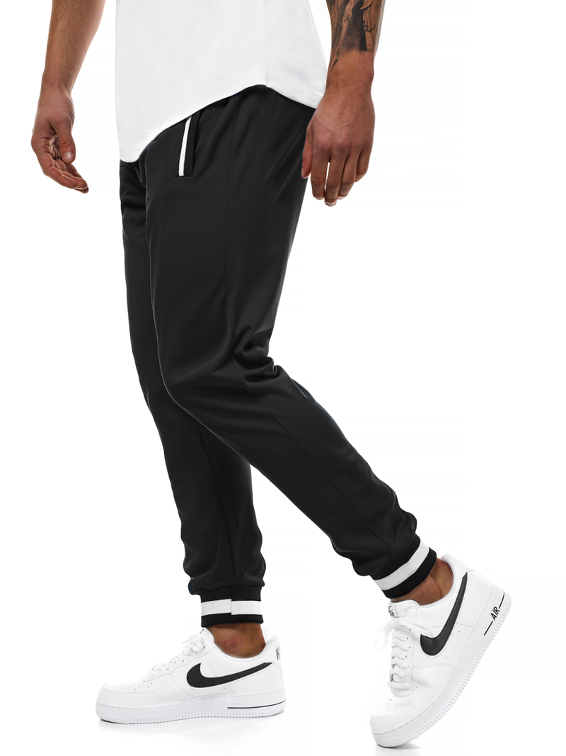 Pantalón de chándal de hombre negra OZONEE A/2134