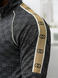 Chándal de hombre negro OZONEE O/FF5110AB