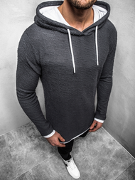 Sudadera de hombre grafito OZONEE O/1252Z