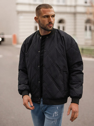 Chaqueta de hombre negra OZONEE JS/84M3020/392Z