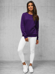 Sudadera de mujer violeta OZONEE JS/W01Z