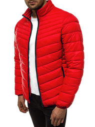 Chaqueta de hombre roja OZONEE JB/JP1137Z